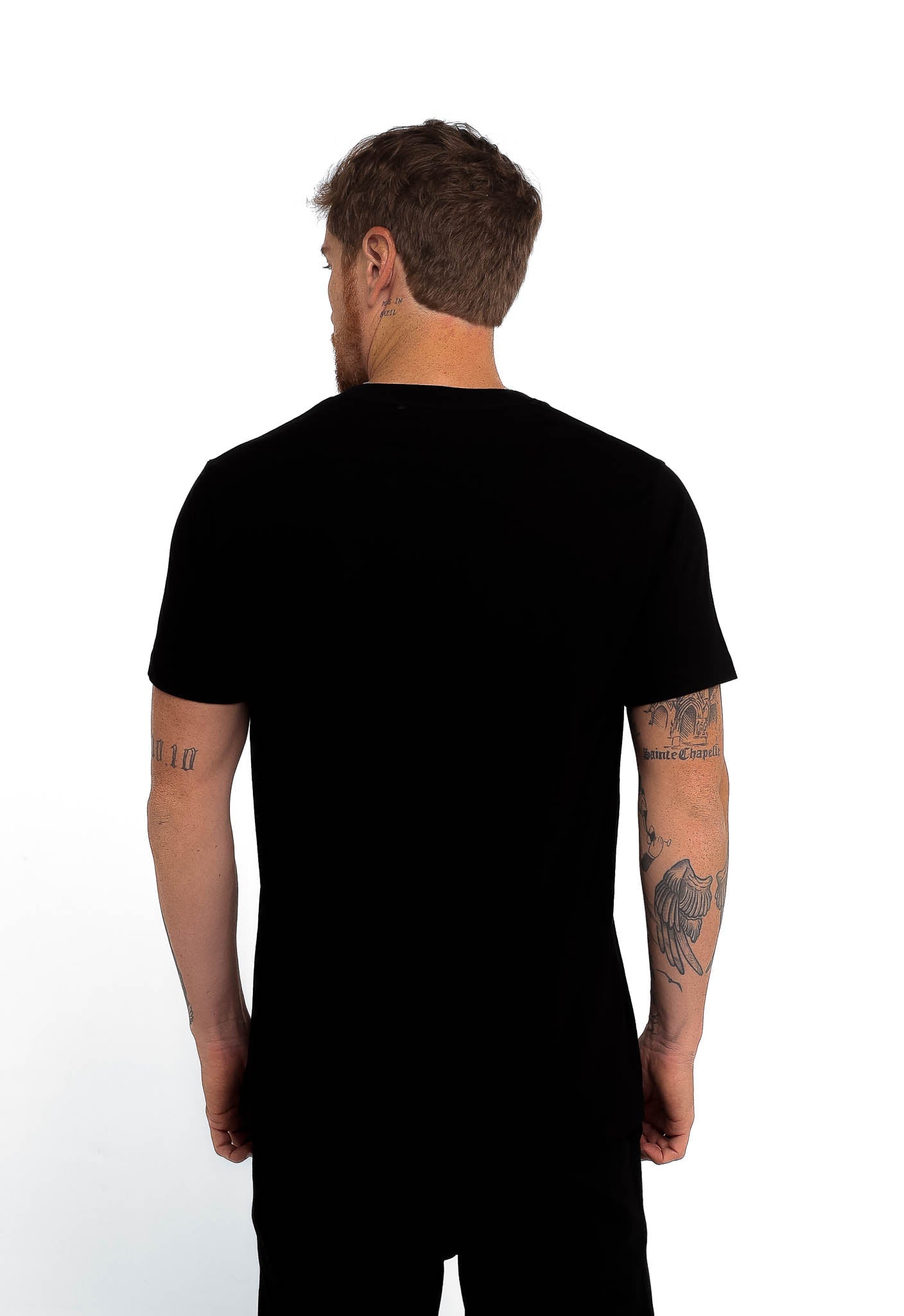 Camiseta Calvin Klein Logo Central Emborrachado - Henri Store