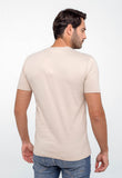 Camiseta Calvin Klein Logo Central Embossed - LIVE - Henri Store