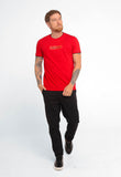 Camiseta Calvin Klein Logo Central Embossed - LIVE - Henri Store