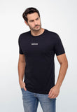 Camiseta Calvin Klein Logo Central Embossed - LIVE - Henri Store