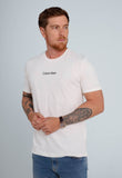 Camiseta Calvin Klein Logo Central Embossed - LIVE - Henri Store