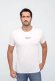 Camiseta Calvin Klein Logo Central Embossed - LIVE - Henri Store
