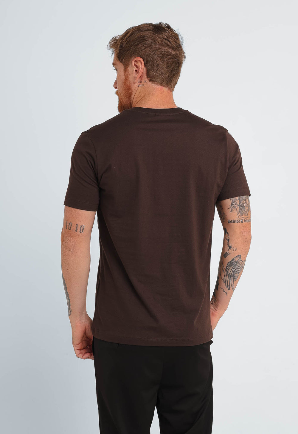 Camiseta Calvin Klein Logo Central Embossed - Henri Store