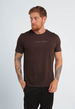 Camiseta Calvin Klein Logo Central Embossed - Henri Store