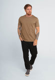 Camiseta Calvin Klein Logo Central Embossed - Henri Store