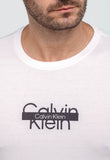 Camiseta Calvin Klein Logo Central - LIVE - Henri Store