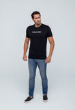 Camiseta Calvin Klein Logo Central - LIVE - Henri Store