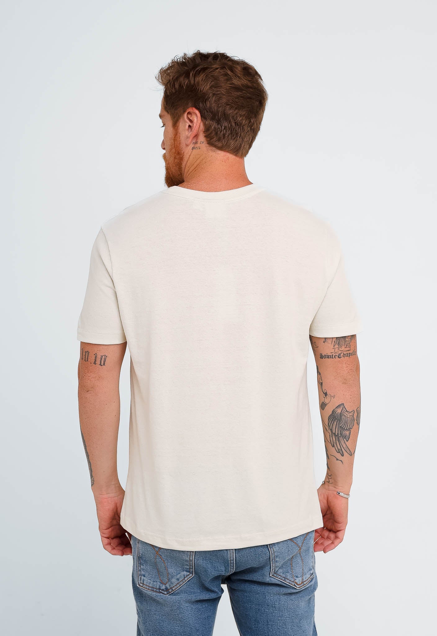 Camiseta Calvin Klein Logo Central - LIVE - Henri Store