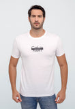 Camiseta Calvin Klein Logo Central - LIVE - Henri Store