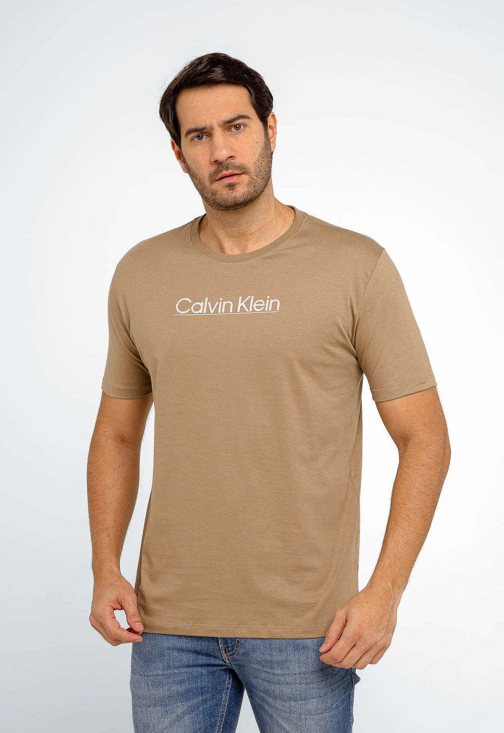 Camiseta Calvin Klein Logo Central - LIVE - Henri Store