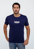 Camiseta Calvin Klein Logo Central - LIVE - Henri Store