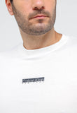 Camiseta Calvin Klein Logo Central Pequeno NY - Henri Store