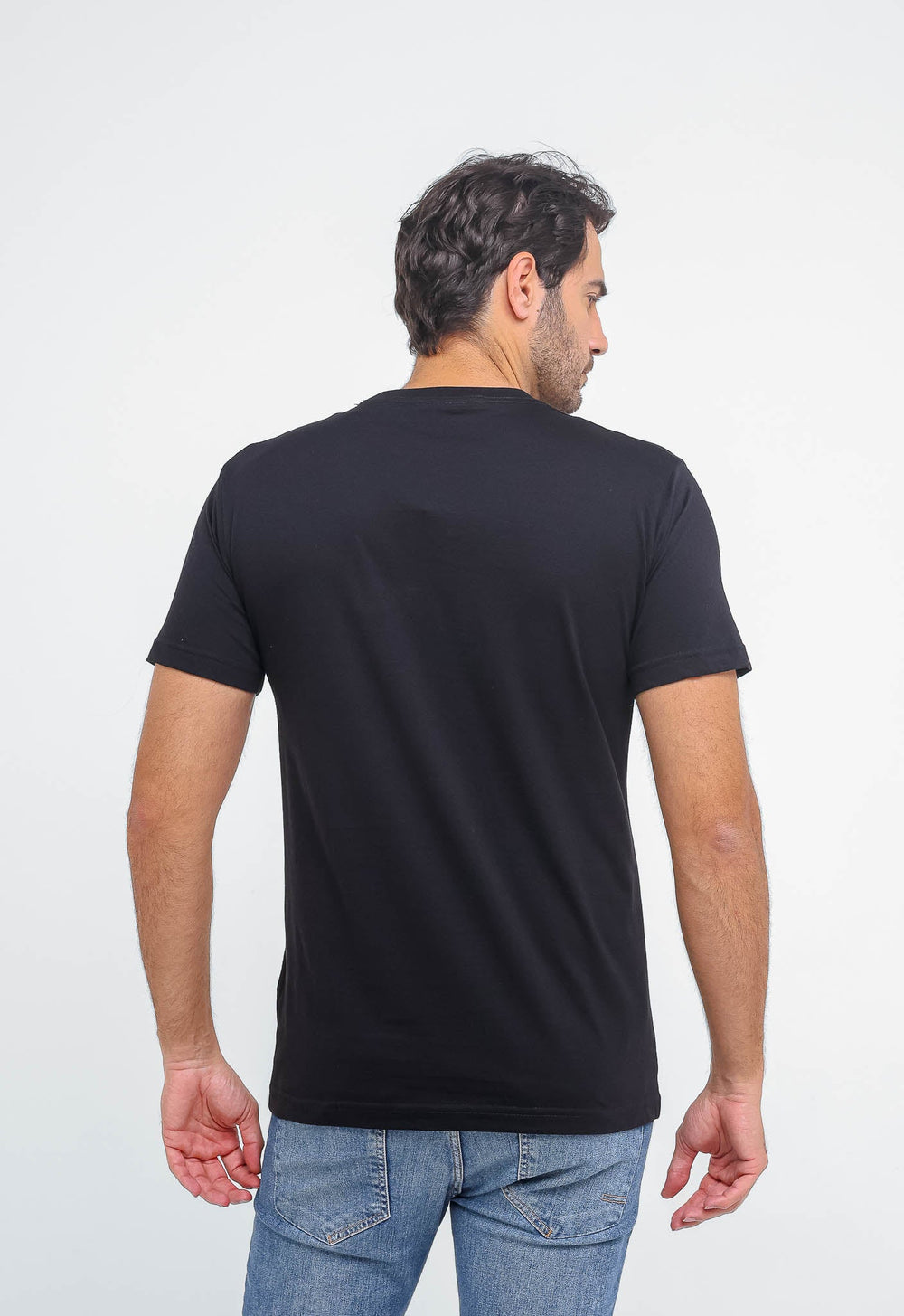 Camiseta Calvin Klein Logo Central Pequeno NY - Henri Store