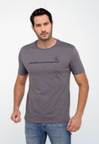 Camiseta Calvin Klein Logo Central - Sale - Henri Store
