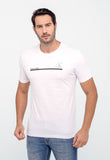 Camiseta Calvin Klein Logo Central - Sale - Henri Store