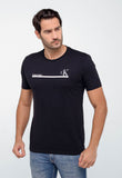 Camiseta Calvin Klein Logo Central - Sale - Henri Store