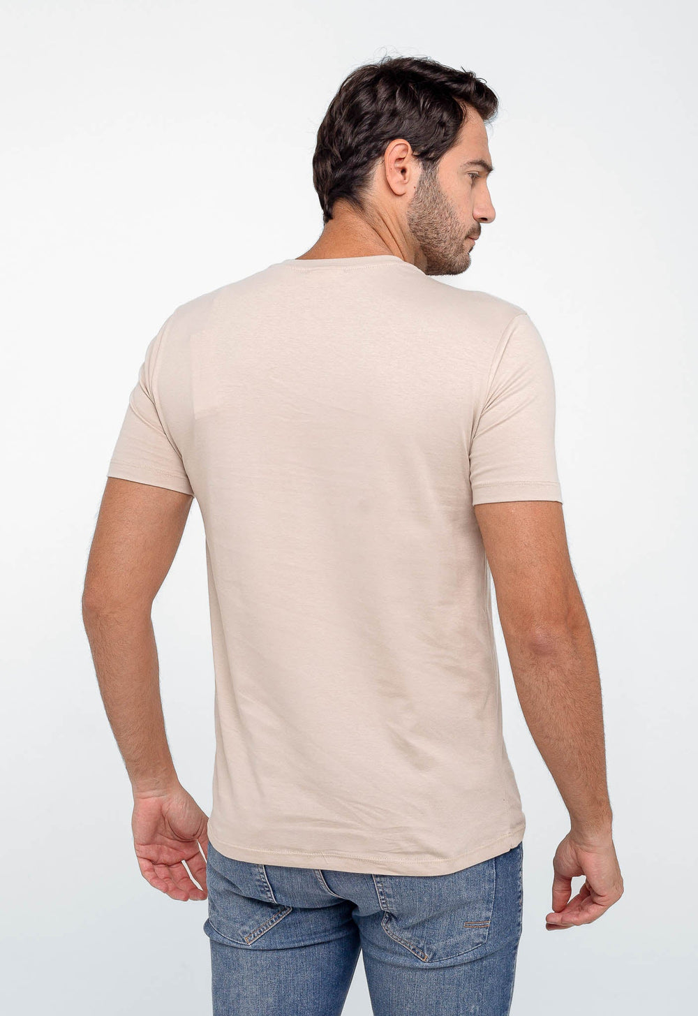 Camiseta Calvin Klein Logo Central - Sale - Henri Store