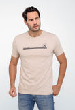 Camiseta Calvin Klein Logo Central - Sale - Henri Store