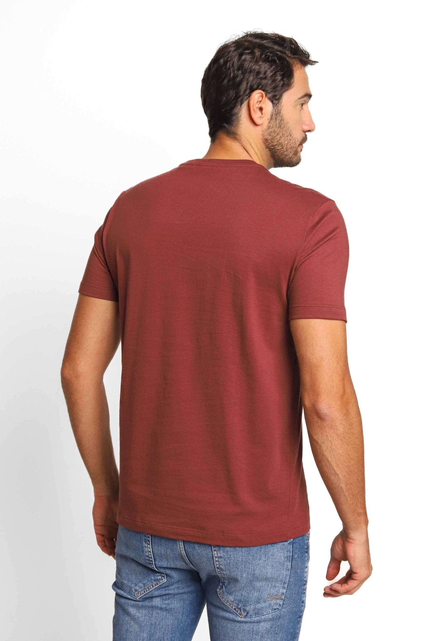 Camiseta Calvin Klein Logo Double - Henri Store