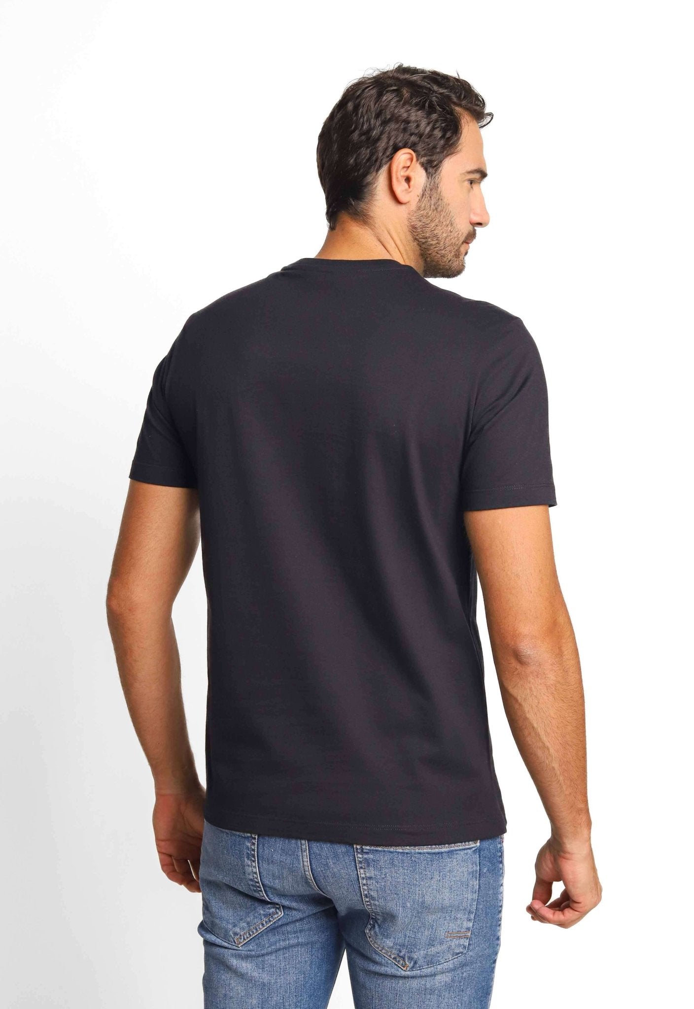 Camiseta Calvin Klein Logo Double - Henri Store