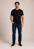 Camiseta Calvin Klein Logo em Alto Relevo Bordado - Henri Store