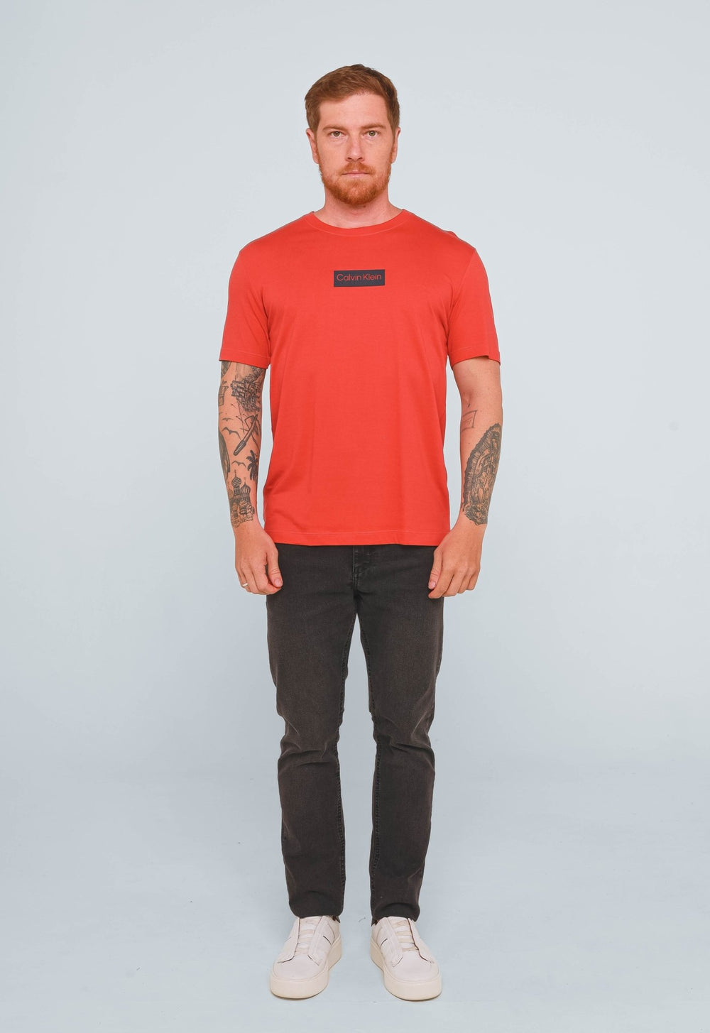 Camiseta Calvin Klein Logo Established - Henri Store