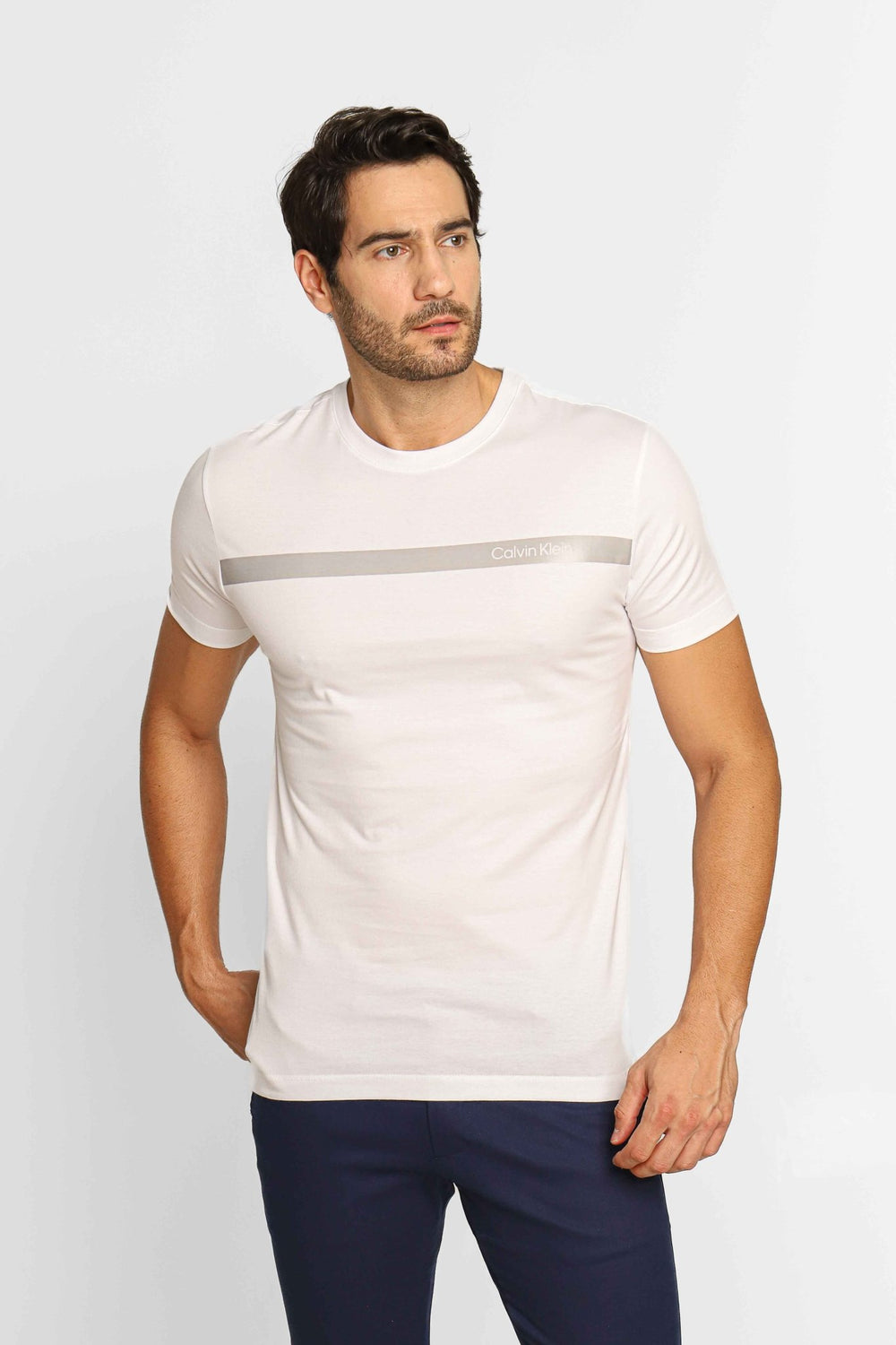 Camiseta Calvin Klein Logo Faixa - Henri Store