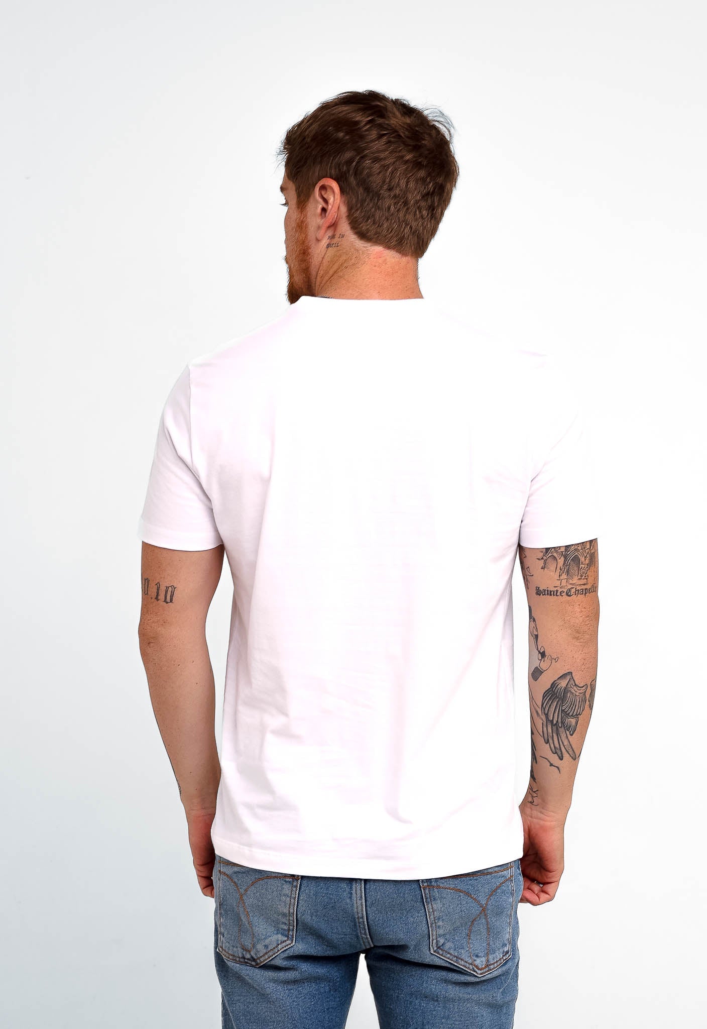 Camiseta Calvin Klein Logo Gel Overlay - Henri Store