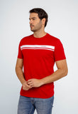 Camiseta Calvin Klein Logo Listras - Live - Henri Store