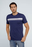 Camiseta Calvin Klein Logo Listras - Live - Henri Store