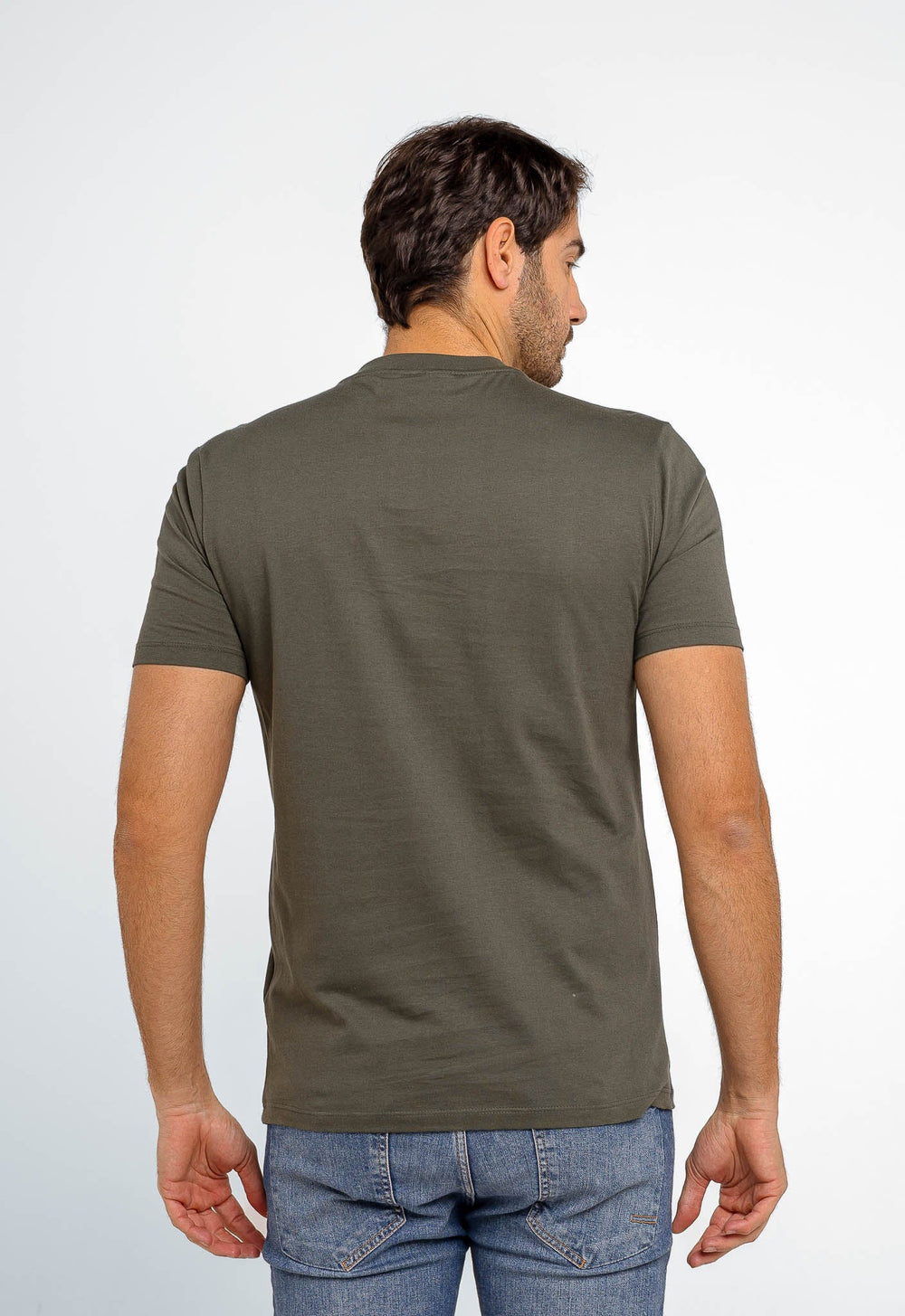 Camiseta Calvin Klein Logo Listras - Live - Henri Store