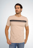 Camiseta Calvin Klein Logo Listras - Live - Henri Store