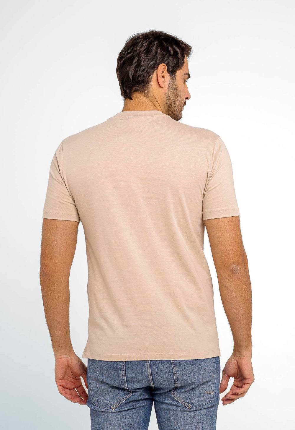 Camiseta Calvin Klein Logo Listras - Live - Henri Store