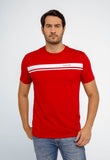 Camiseta Calvin Klein Logo Listras - Live - Henri Store