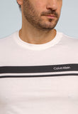 Camiseta Calvin Klein Logo Listras - Live - Henri Store
