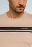 Camiseta Calvin Klein Logo Listras - Live - Henri Store