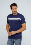 Camiseta Calvin Klein Logo Listras - Live - Henri Store