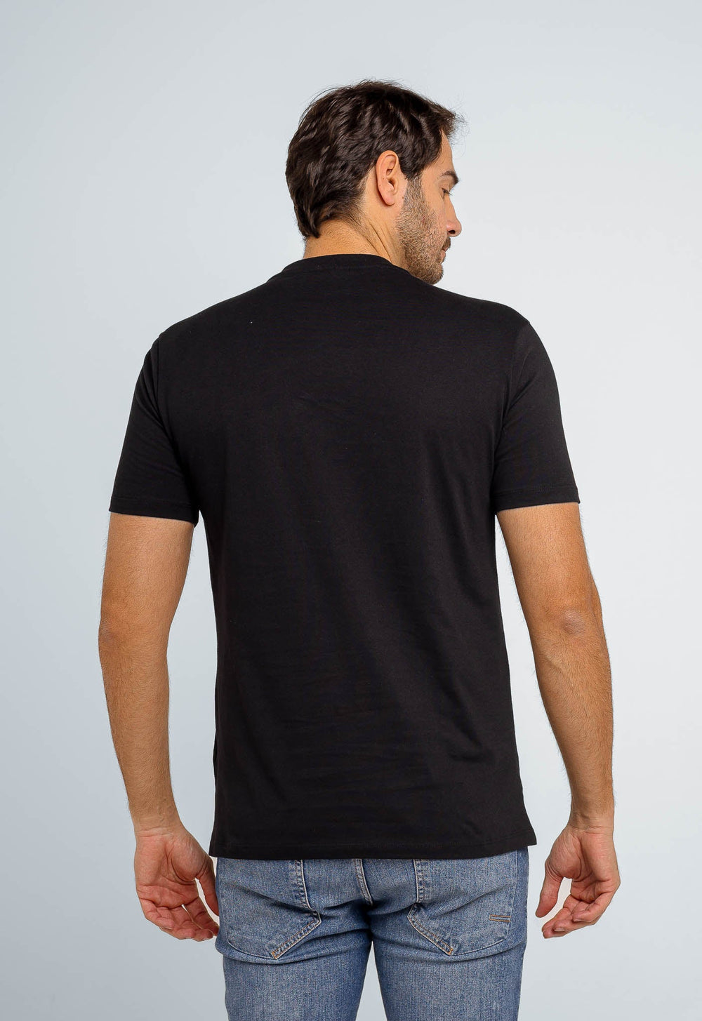 Camiseta Calvin Klein Logo Listras - Live - Henri Store