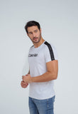 Camiseta Calvin Klein Logo Manga - Henri Store