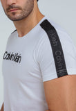 Camiseta Calvin Klein Logo Manga - Henri Store