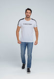 Camiseta Calvin Klein Logo Manga - Henri Store