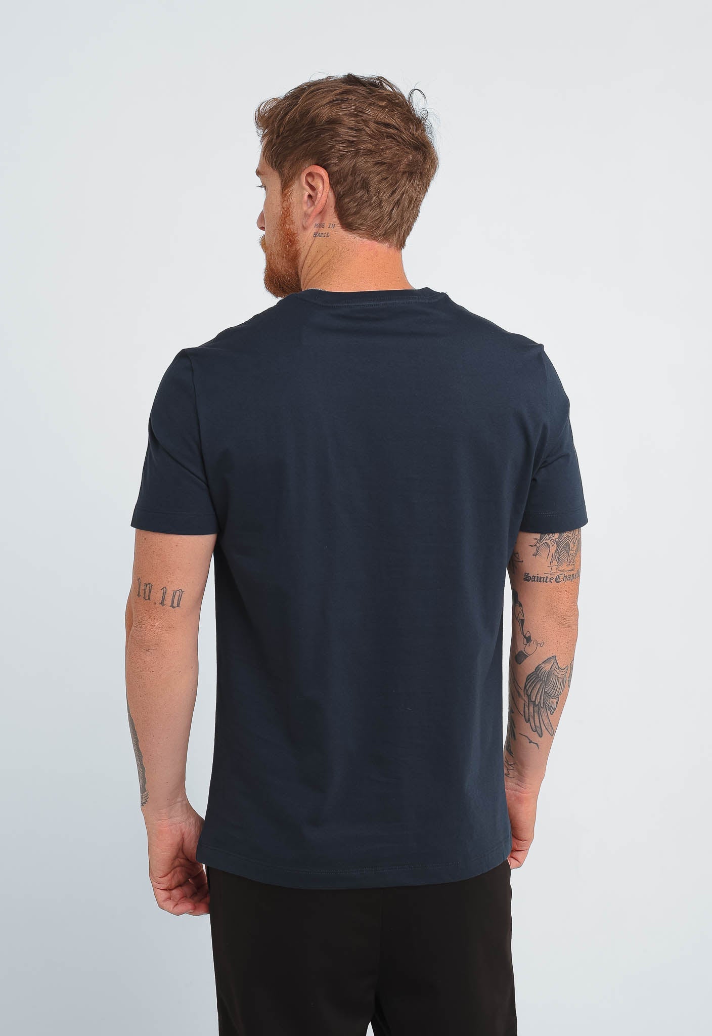 Camiseta Calvin Klein Logo Nano Central - Henri Store