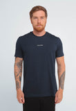 Camiseta Calvin Klein Logo Nano Central - Henri Store