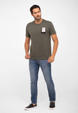 Camiseta Calvin Klein Logo Offset - Henri Store