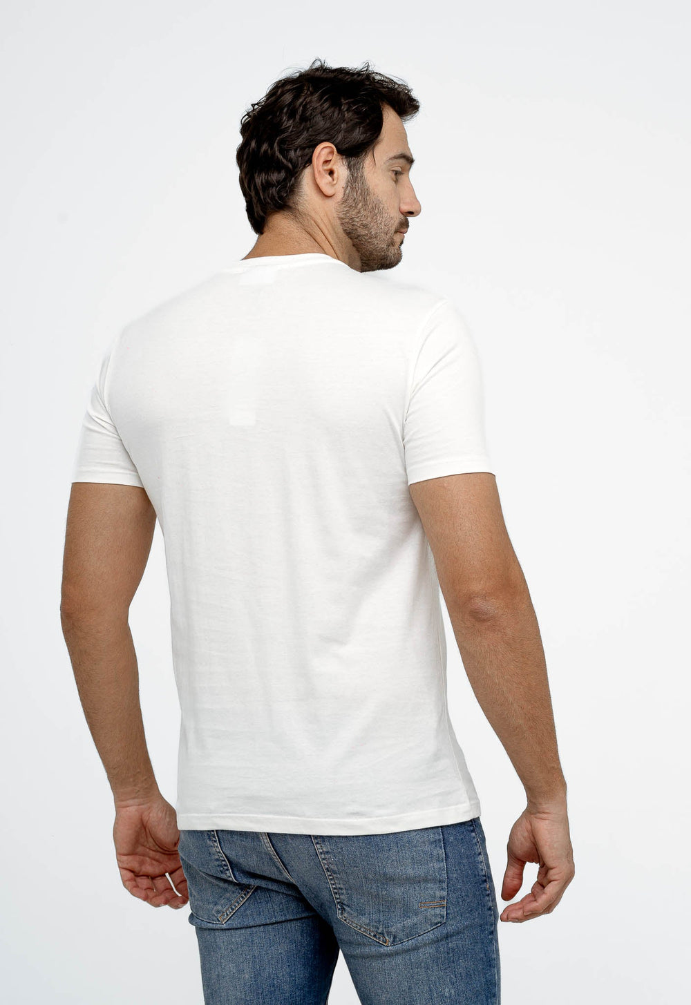 Camiseta Calvin Klein Logo Peito Bordado - Henri Store