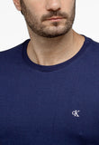 Camiseta Calvin Klein Logo Peito Bordado - Henri Store