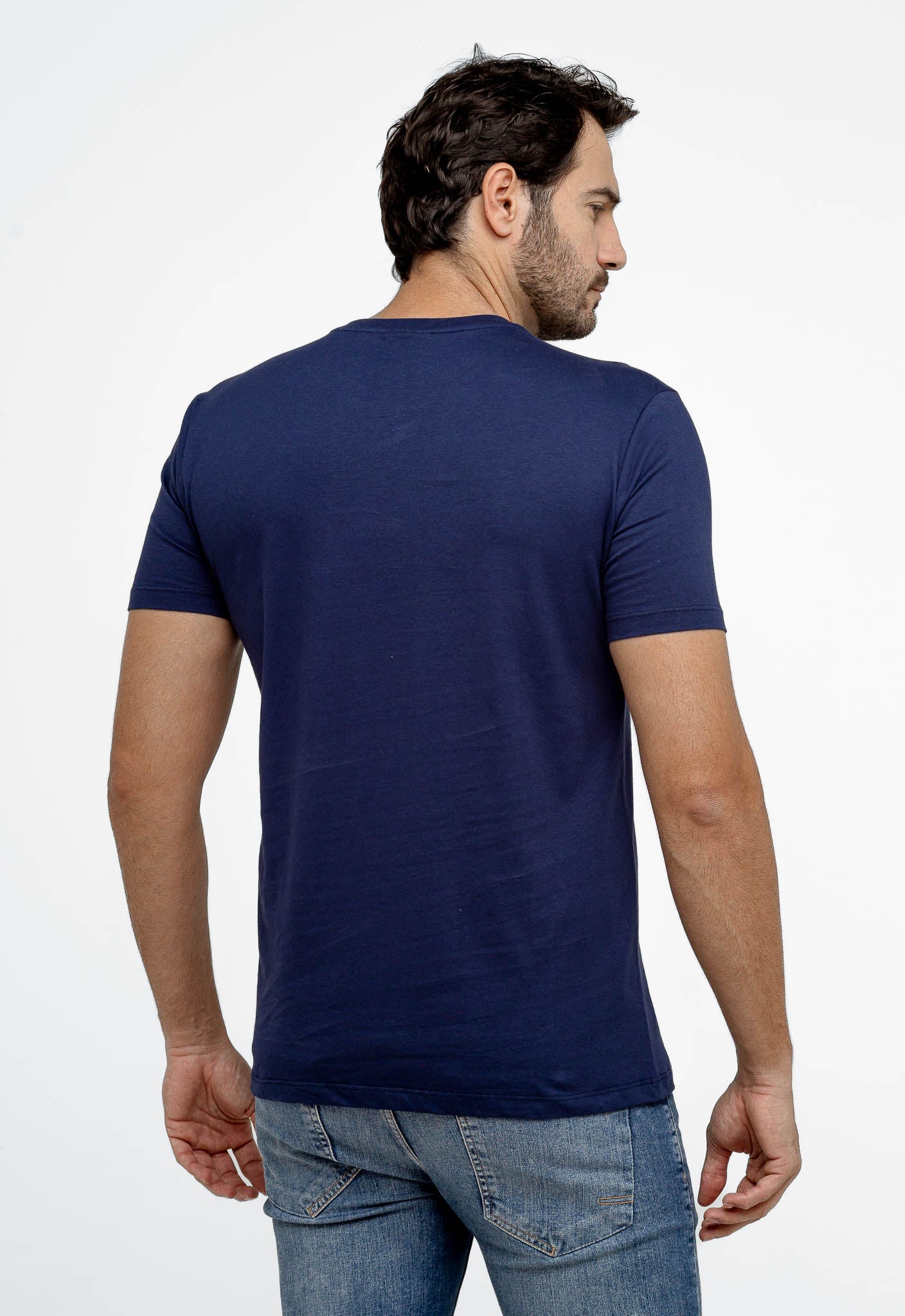 Camiseta Calvin Klein Logo Peito Bordado - Henri Store