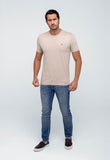 Camiseta Calvin Klein Logo Peito Ck Bordado - Henri Store