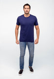 Camiseta Calvin Klein Logo Peito CK Bordado - Henri Store