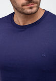 Camiseta Calvin Klein Logo Peito CK Bordado - Henri Store